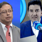 Gustavo Petro y Néstor Morales