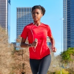 Mujer corriendo