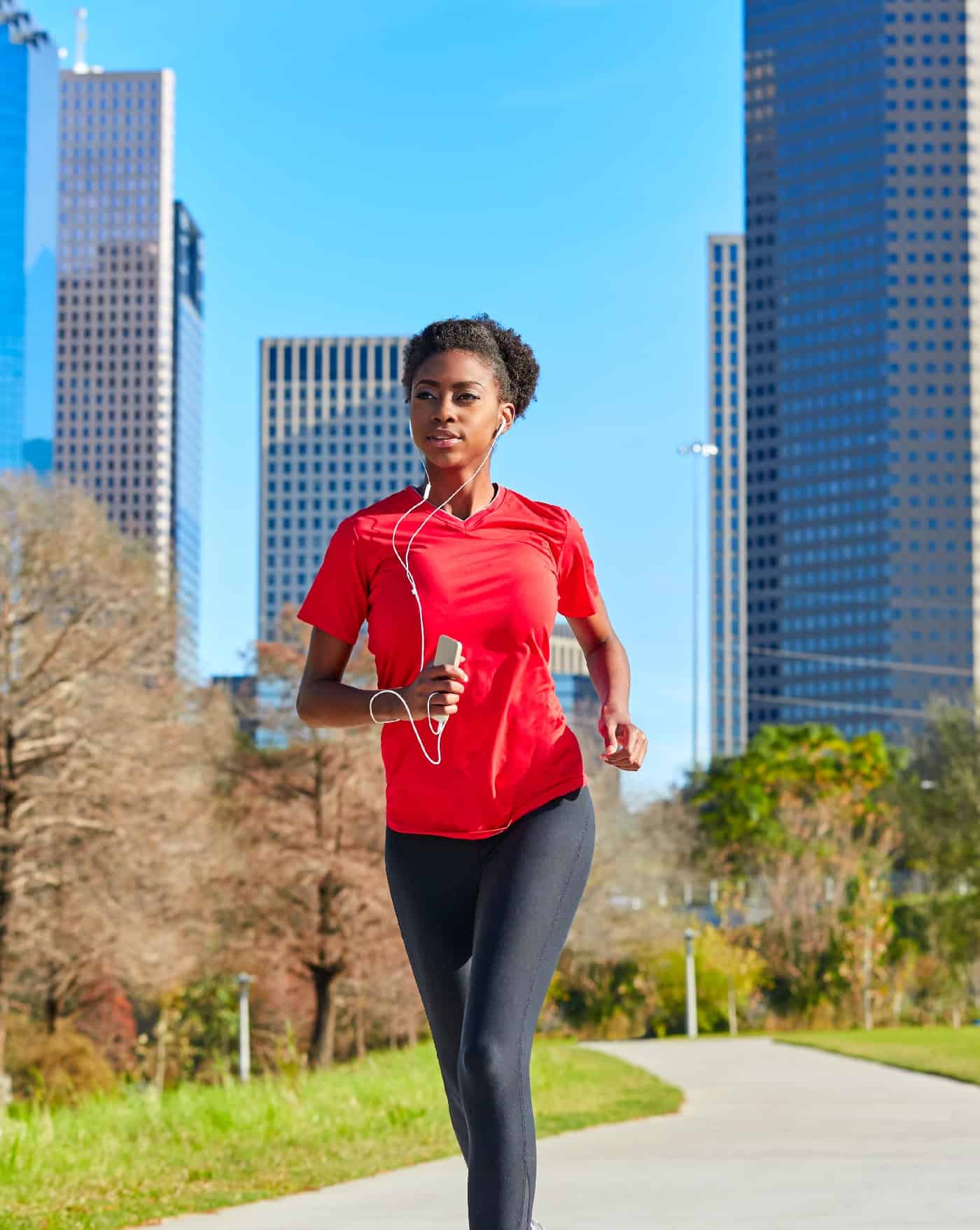 Mujer corriendo
