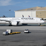 Avión de Qantas