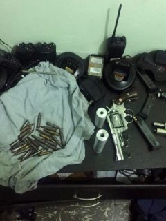 Armas incautadas