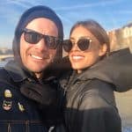 Diego Cadavid, actor, y su novia Laura Archbold, actriz.