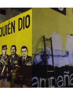 Mural tachado