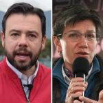 Hollman Morris, Carlos Fernando Galán, Claudia López y Miguel Uribe Turbay