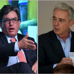 Alberto Carrasquilla y Álvaro Uribe