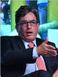 Alberto Carrasquilla y Álvaro Uribe