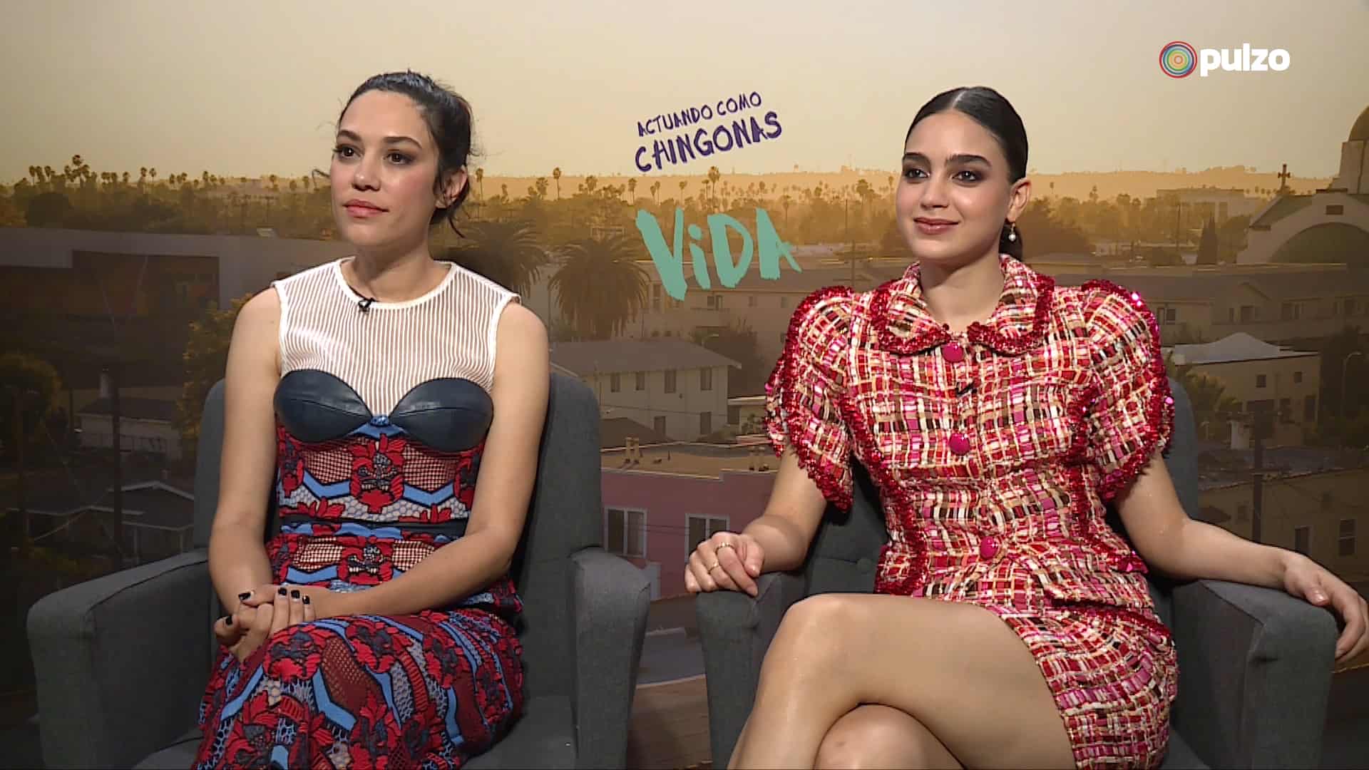 Mishel Prada y Melissa Barrera.