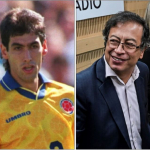 Faustino Asprilla, Andrés Escobar y Gustavo Petro