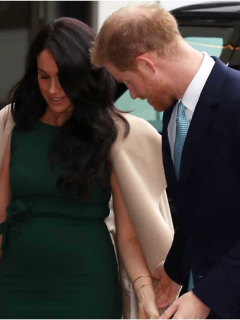 Meghan Markle y el príncipe Harry
