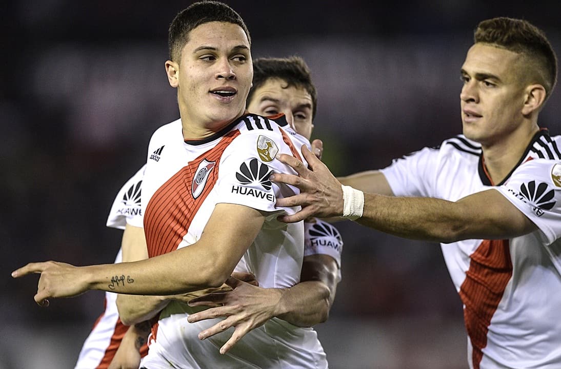 Juan Fernando Quintero y Rafael Santos Borré
