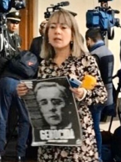 Cartel contra Uribe