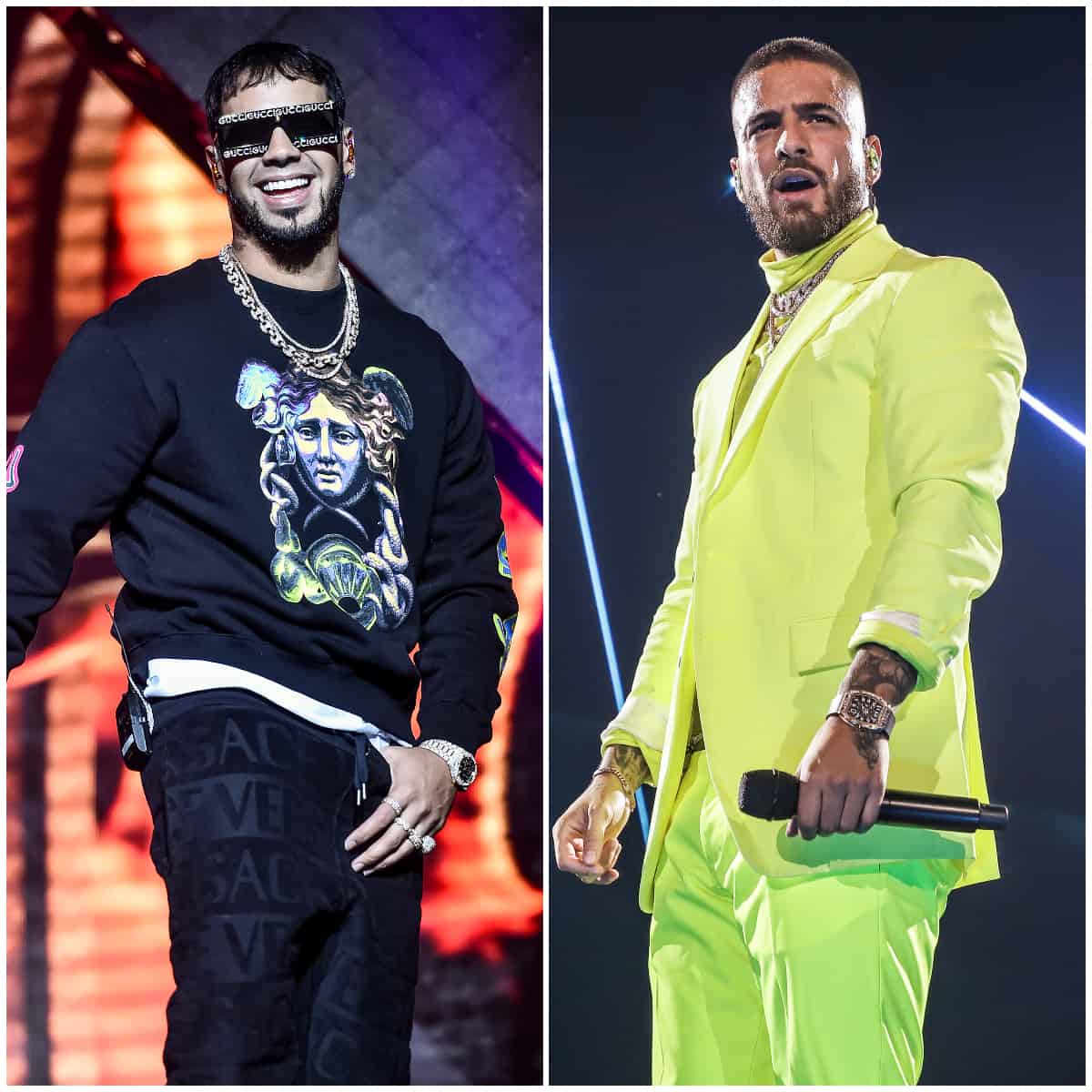 Anuel y Maluma