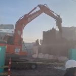 Demolición para el Metro