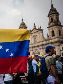 Venezolanos en Bogotá