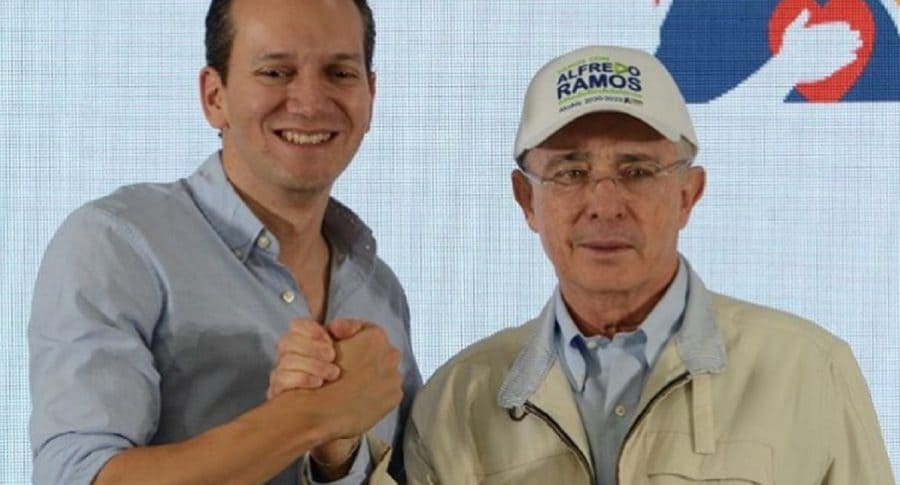 Alfredo Ramos y Álvaro Uribe