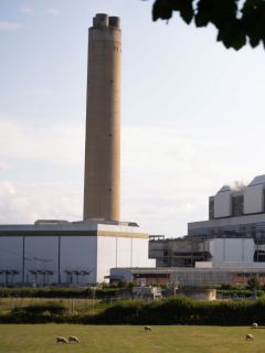 Chimenea industrial