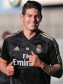 James Rodríguez y Kendra Lust