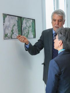 Claudia López y Enrique Peñalosa.