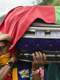 Indígenas en Cauca