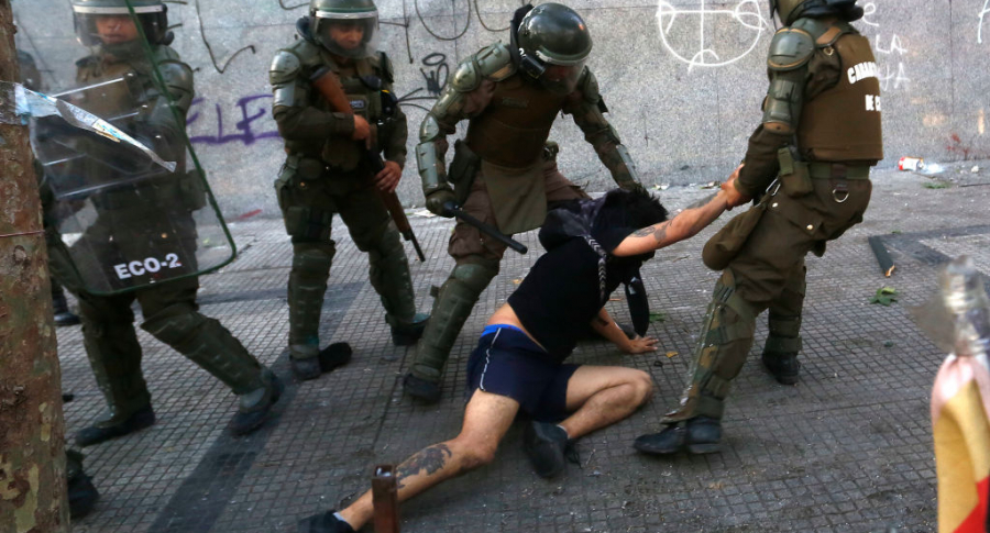 Represión de protestas en Chile1