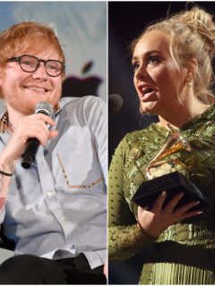 Ed Sheeran y Adele