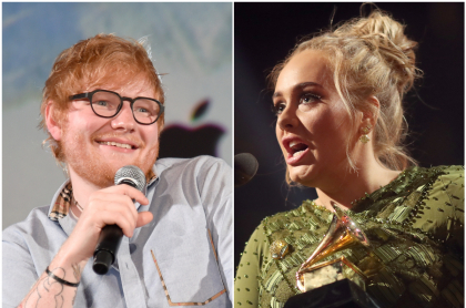Ed Sheeran y Adele