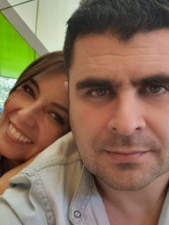Cristina Estupiñan y Juan Felipe Cadavid