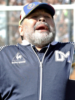 Diego Maradona y Claudia Villafañe