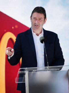 Steve Easterbrook, ex CEO de McDonald's.