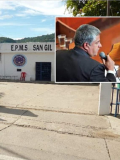 Cárcel de San Gil e Iván Moreno