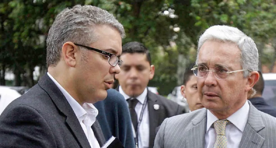 Iván Duque dice que llamó a Álvaro Uribe