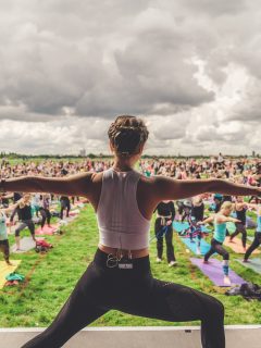 Clase de yoga
