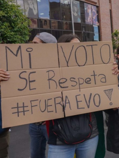 Protestas Bolivia