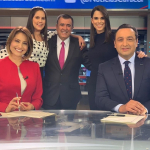 María Lucía Fernández, Linda Palma, Javier Hernández Bonnet, Andreina Solórzano y Jorge Alfredo Vargas