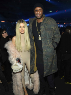 Khloé Kardashian y Lamar Odom