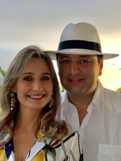 Inés María Zabaraín y Jorge Alfredo Vargas