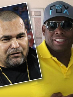 José Luis Chilavert, Faustino Asprilla y Víctor Aristizábal