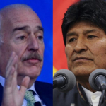 Andrés Pastrana y Evo Morales
