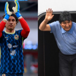 Guillermo Ochoa y Evo Morales