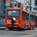 Indigente en Transmilenio