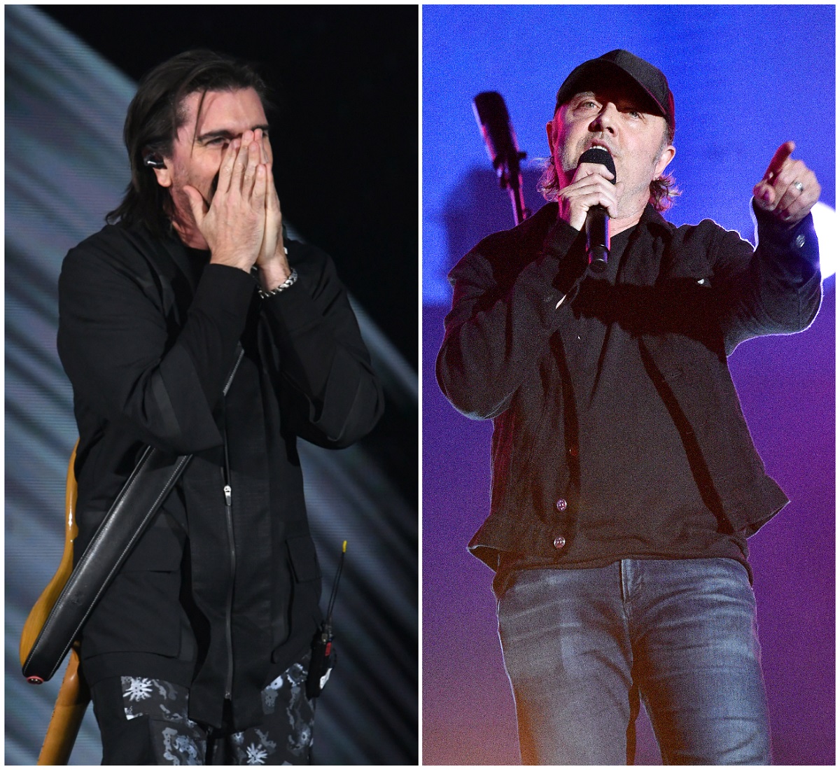 Juanes y Lars Ulrich