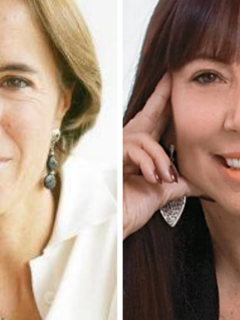 Salud Hernández y María Jimena Duzán