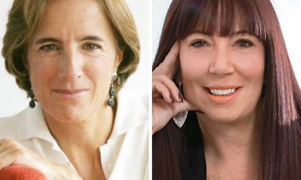 Salud Hernández y María Jimena Duzán