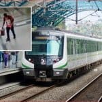 Maleta abandonada en el Metro