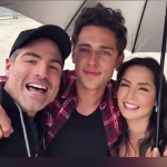 Roberto Manrique, Carlos Báez y Carmen Villalobos