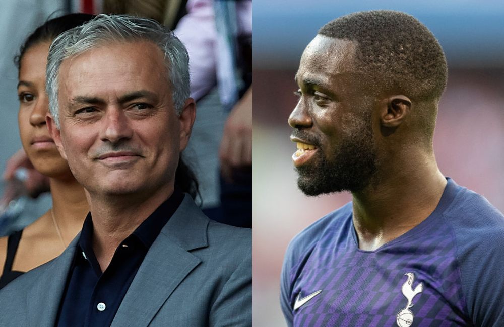 José Mourinho y Dávinson Sánchez