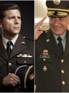Christian Meier y General Óscar Naranjo