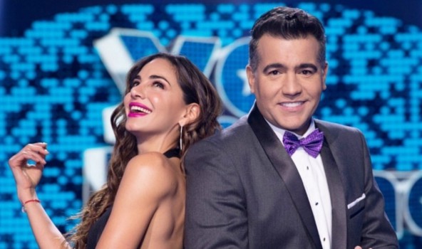 Valerie Domínguez y Carlos Calero