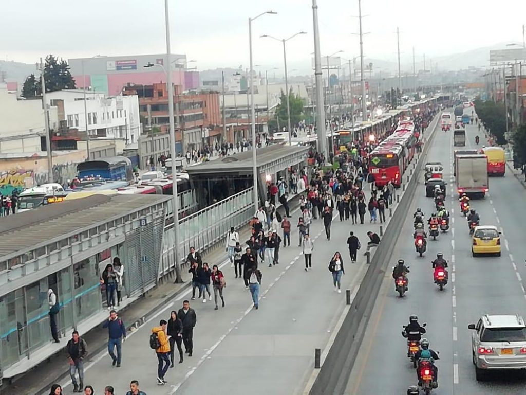 Bloqueos Transmilenio Bloqueos Transmilenio