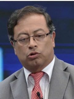 Gustavo Petro e Iván Duque